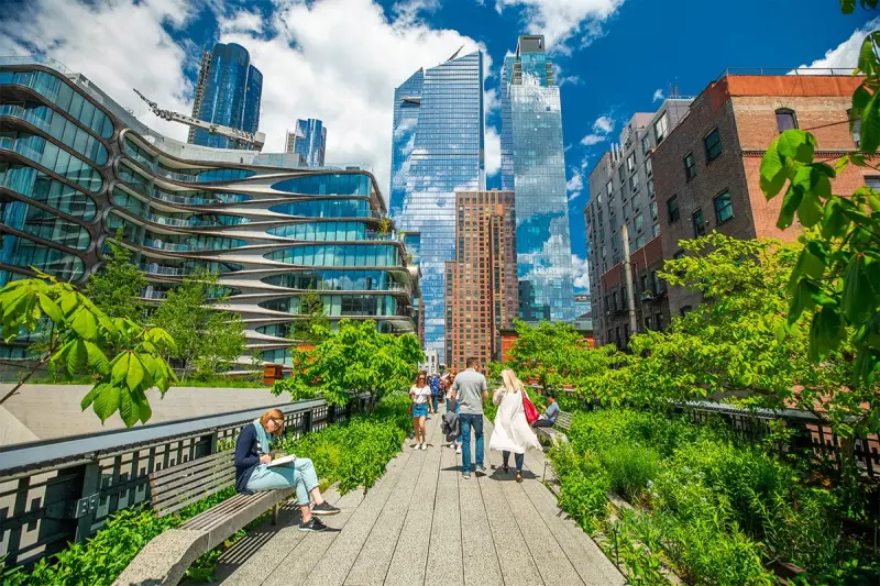 Parque The High Line em Nova York