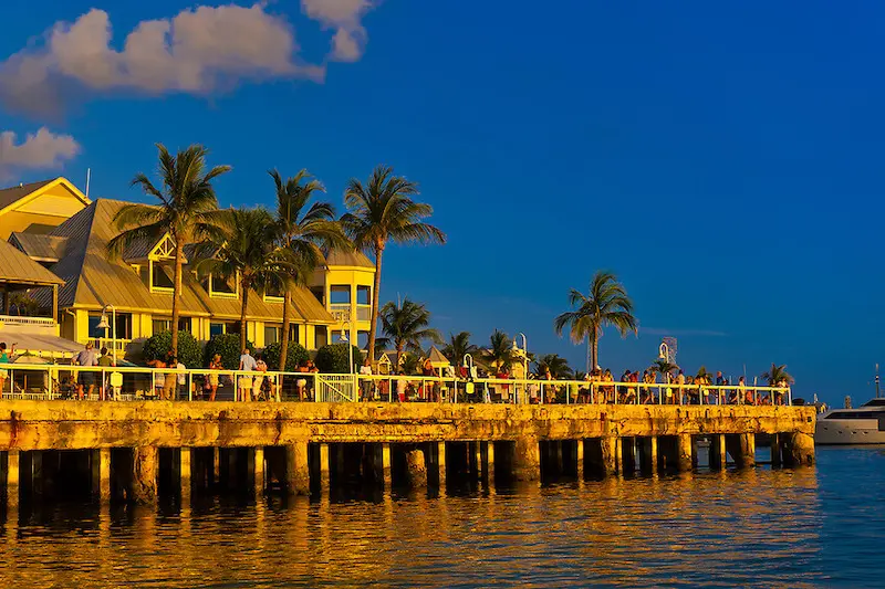 Sunset Celebration na Mallory Square em Key West