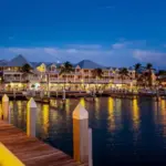 Mallory Square à noite em Key West