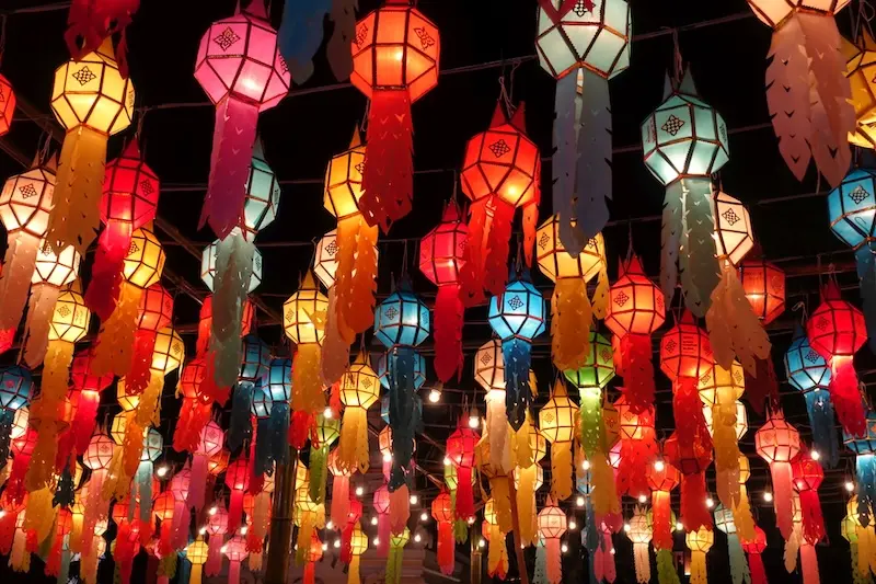 Festival das Lanternas em Chiang Mai