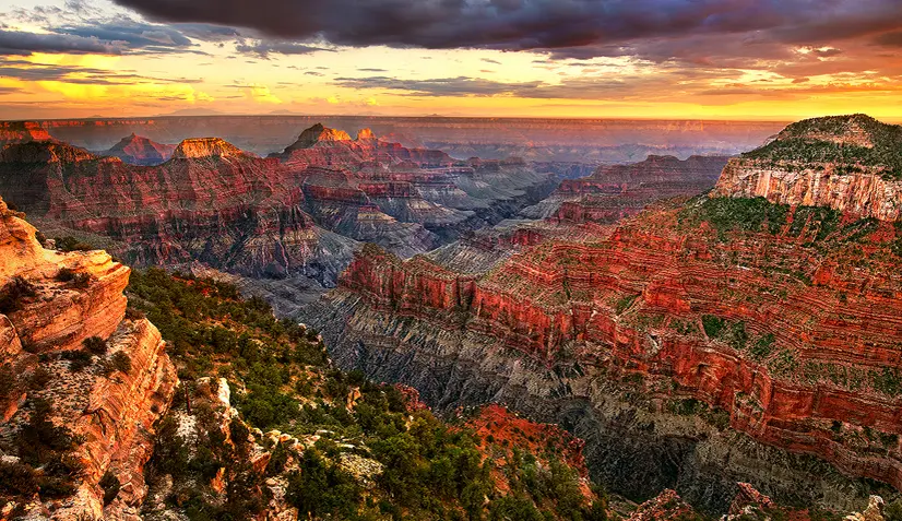 North Rim no Grand Canyon