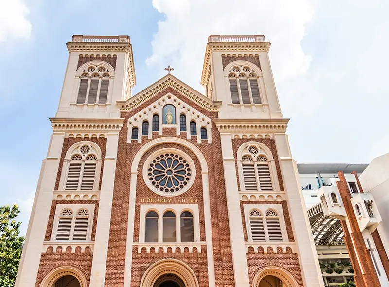 Catedral da Assunção em Bangkok