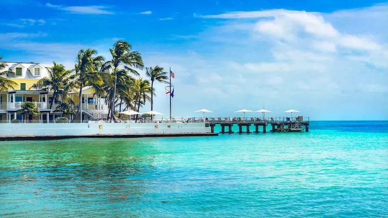 Higgs Beach Memorial Pier em Key West