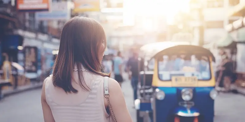 Viajar sozinho para a Tailândia