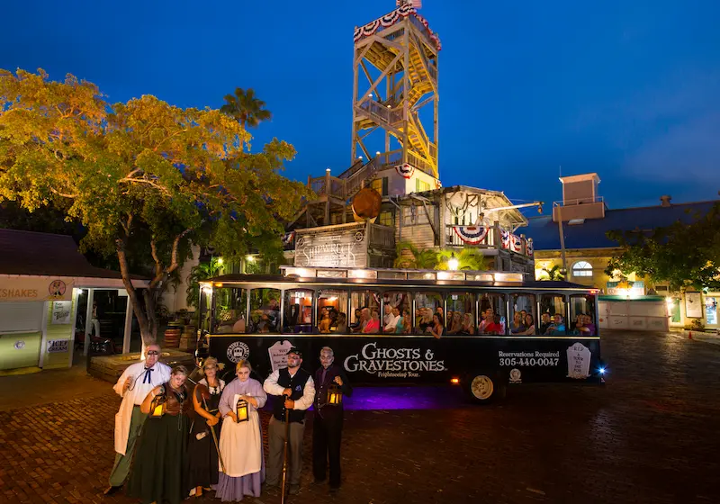 Passeio de Trólebus dos Fantasmas de Key West