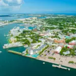 Vista aérea de Key West