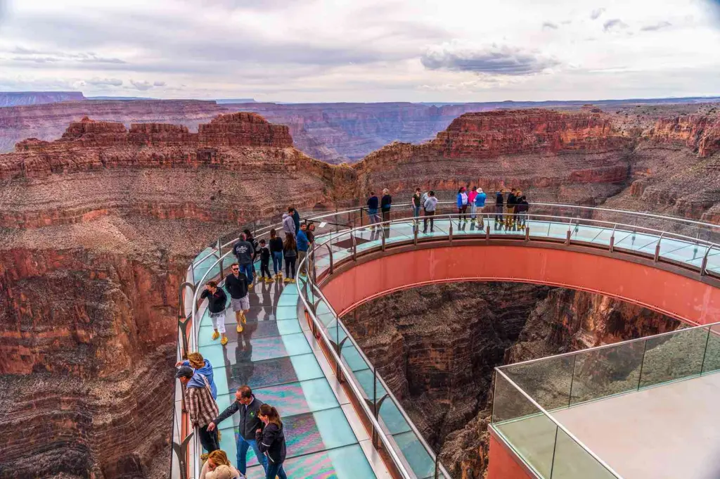 Skywalk no Grand Canyon