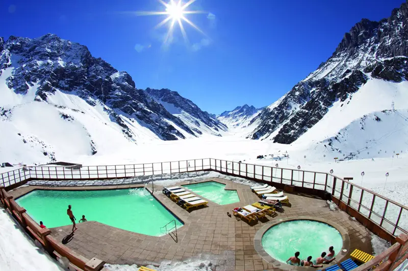 Piscina aquecida em Portillo