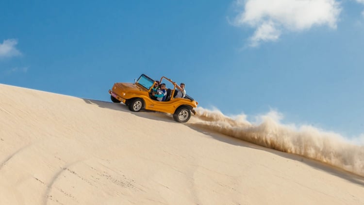 Passeio de buggy pelo litoral norte de Natal