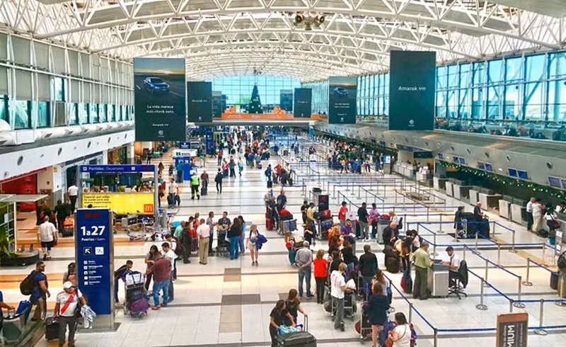 Aeroporto Internacional de Ezeiza em Buenos Aires