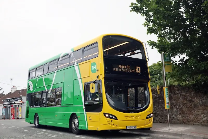 De Dublin a Howth: de ônibus