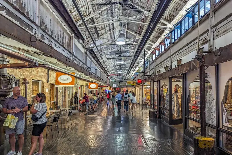 Interior do Chelsea Market em Nova York