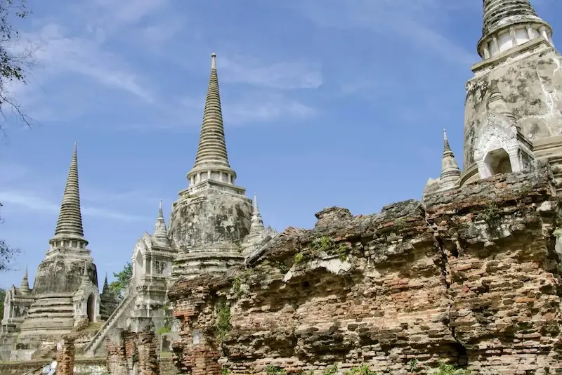 Wat Phra Si Sanphet em Ayutthaya