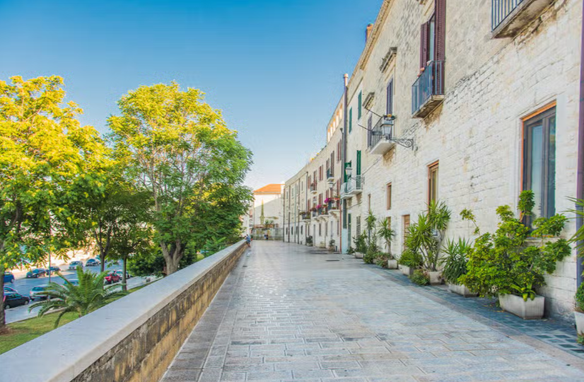 Rua em Bari