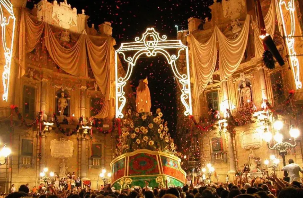 Festa de Santa Rosália em Palermo