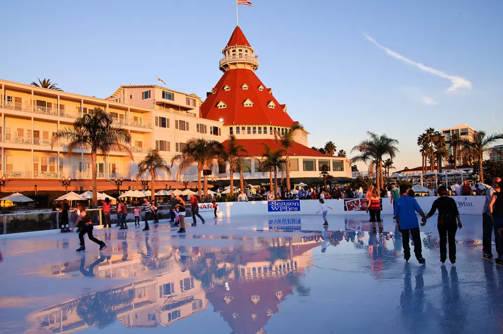 Patinação no gelo em San Diego