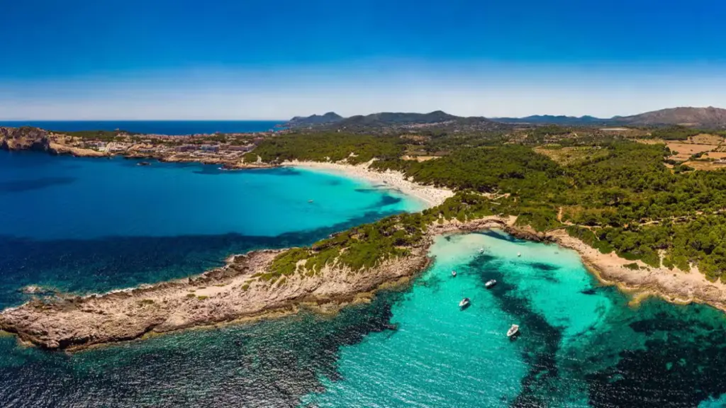 Cala Mesquida em Maiorca