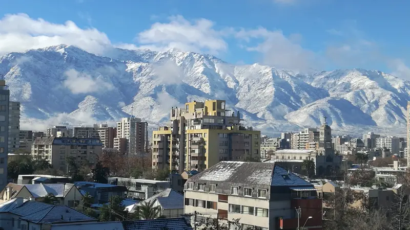 Como é o inverno em Santiago?