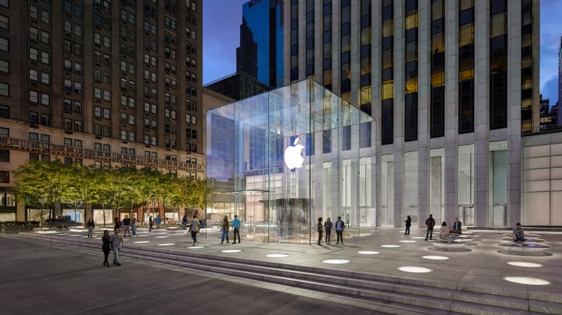 Loja da Apple na Quinta Avenida em Nova York