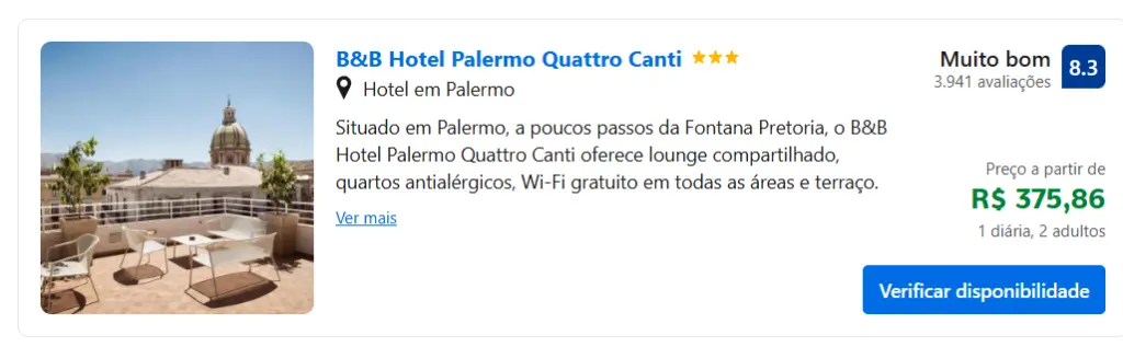 Hotel em Palermo