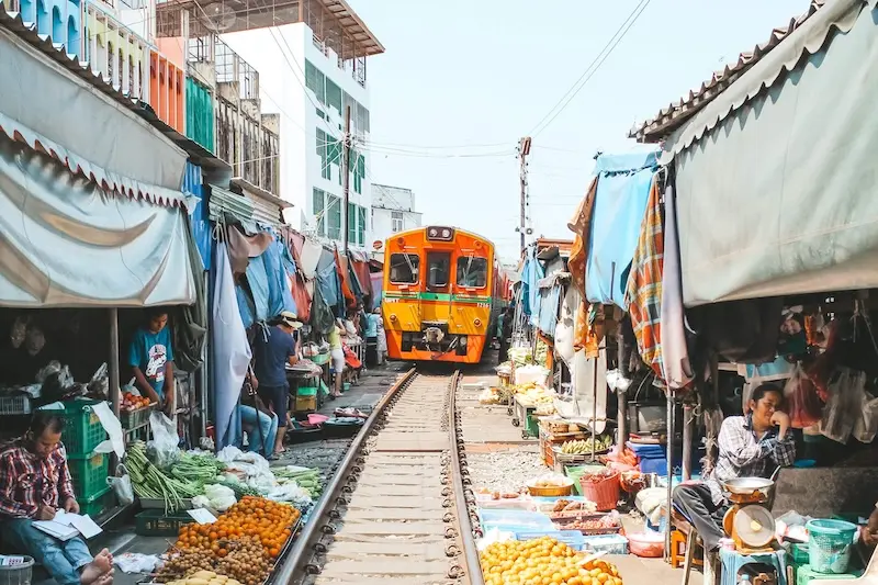 Mercado do Trem Maeklong