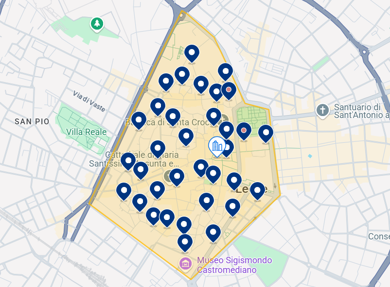 Mapa do Centro Histórico