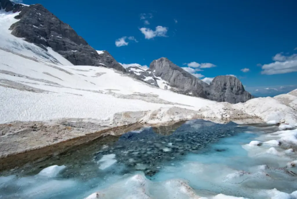  Marmolada e a Ghiacciaio