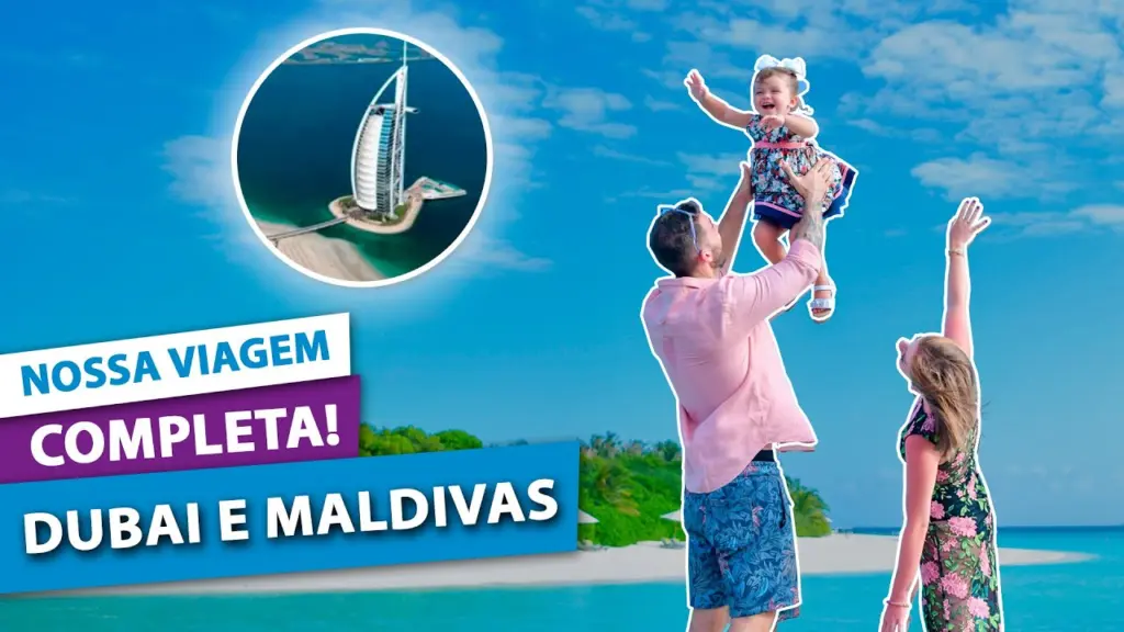 Família Lorenzi: Nossa viagem às Maldivas e Dubai!