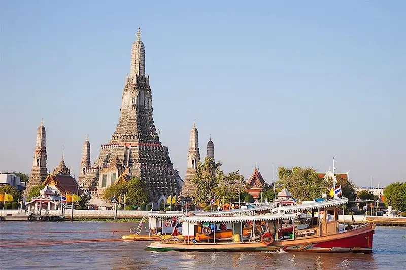 Barco no Rio Chao Phraya - Bangkok