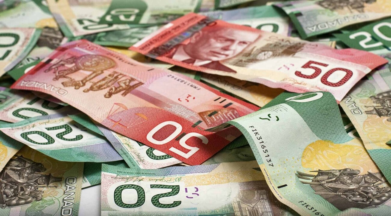 Dinheiro no Canadá