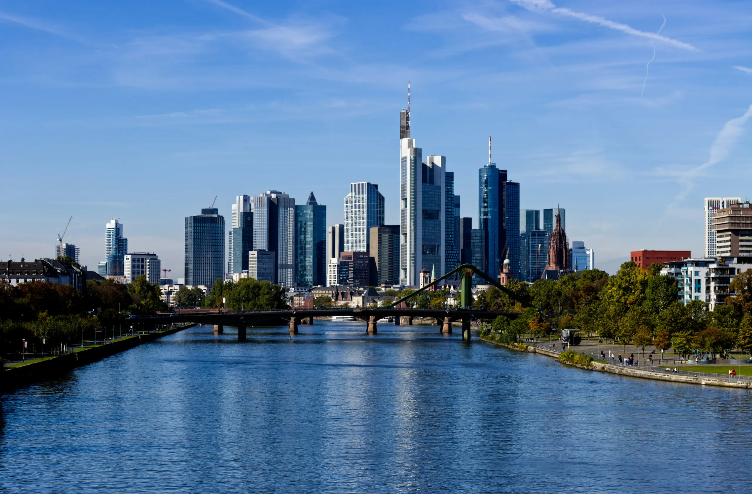 8 passeios de graça em Frankfurt