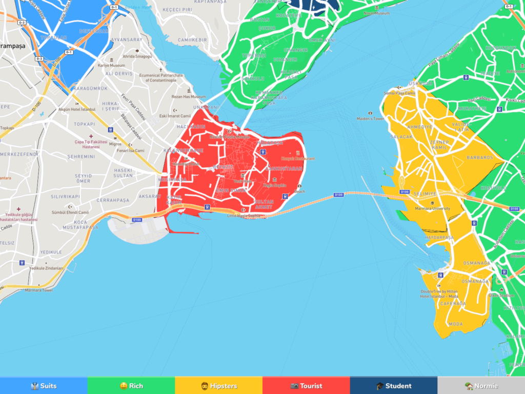 Regiões e bairros de Istambul