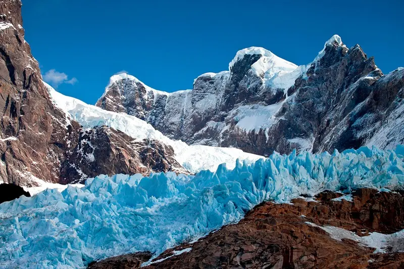 Glaciar Balmaceda no Parque Nacional Bernardo O’Higgins