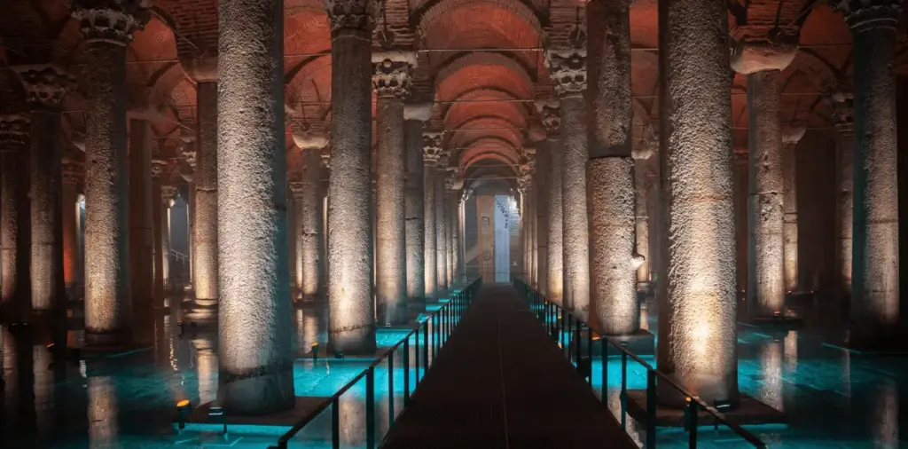 Cisterna da Basílica de Istambul