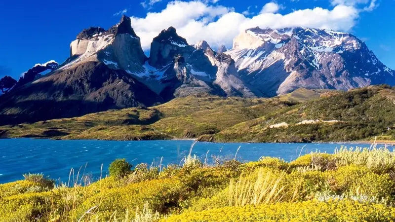 Puerto Natales na primavera