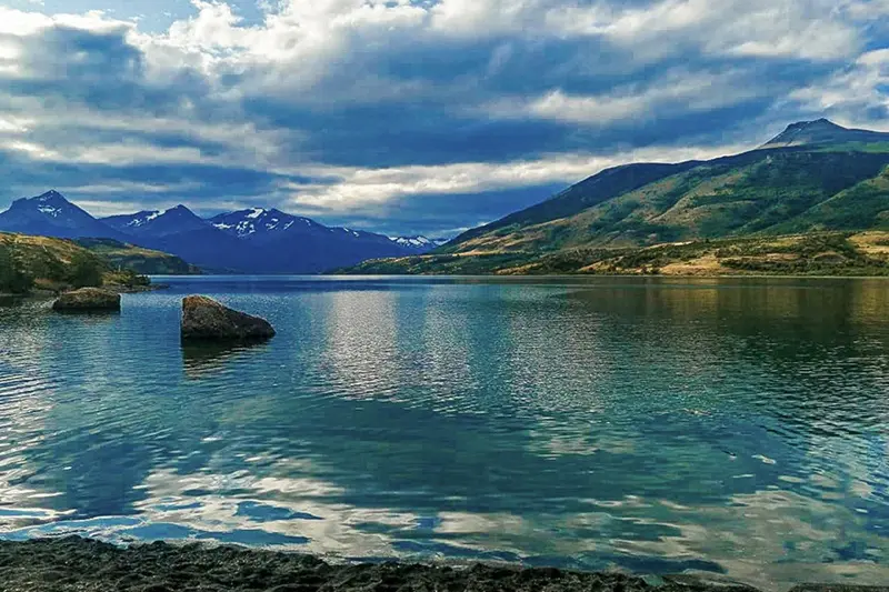 Laguna Sofia em Puerto Natales