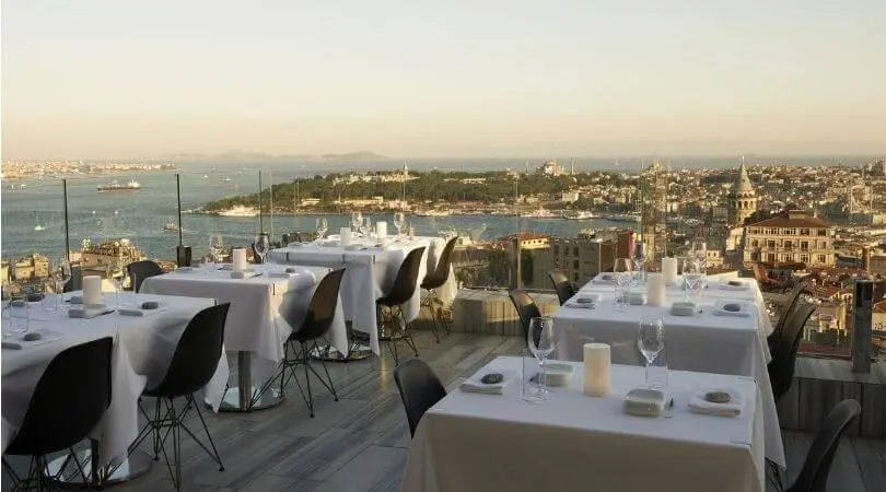 Restaurante em Istambul