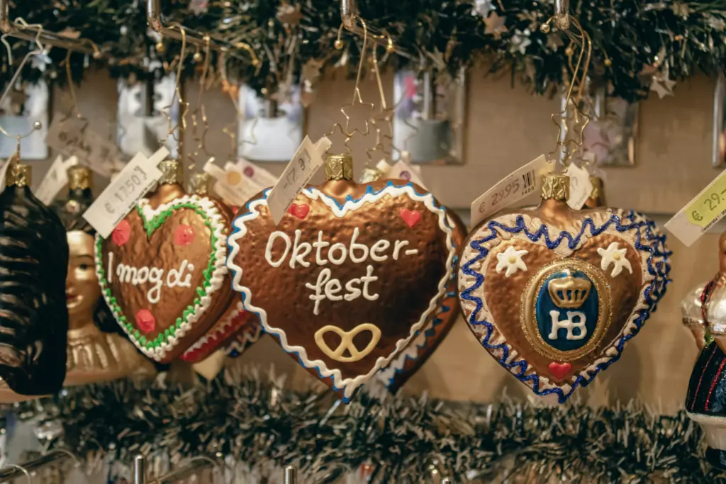 Comidas típicas no Oktoberfest