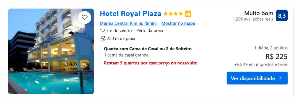 Dica para economizar com o hotel