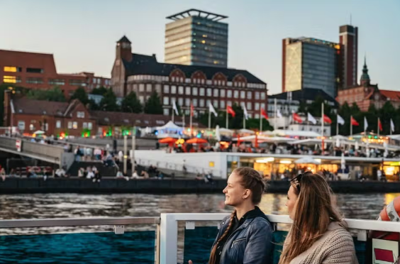 Passeio de barco pelo Porto de Hamburgo