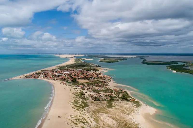 Vista de Galinhos