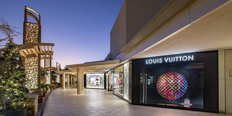 Loja da Louis Vuitton no Waterside Shops em Naples
