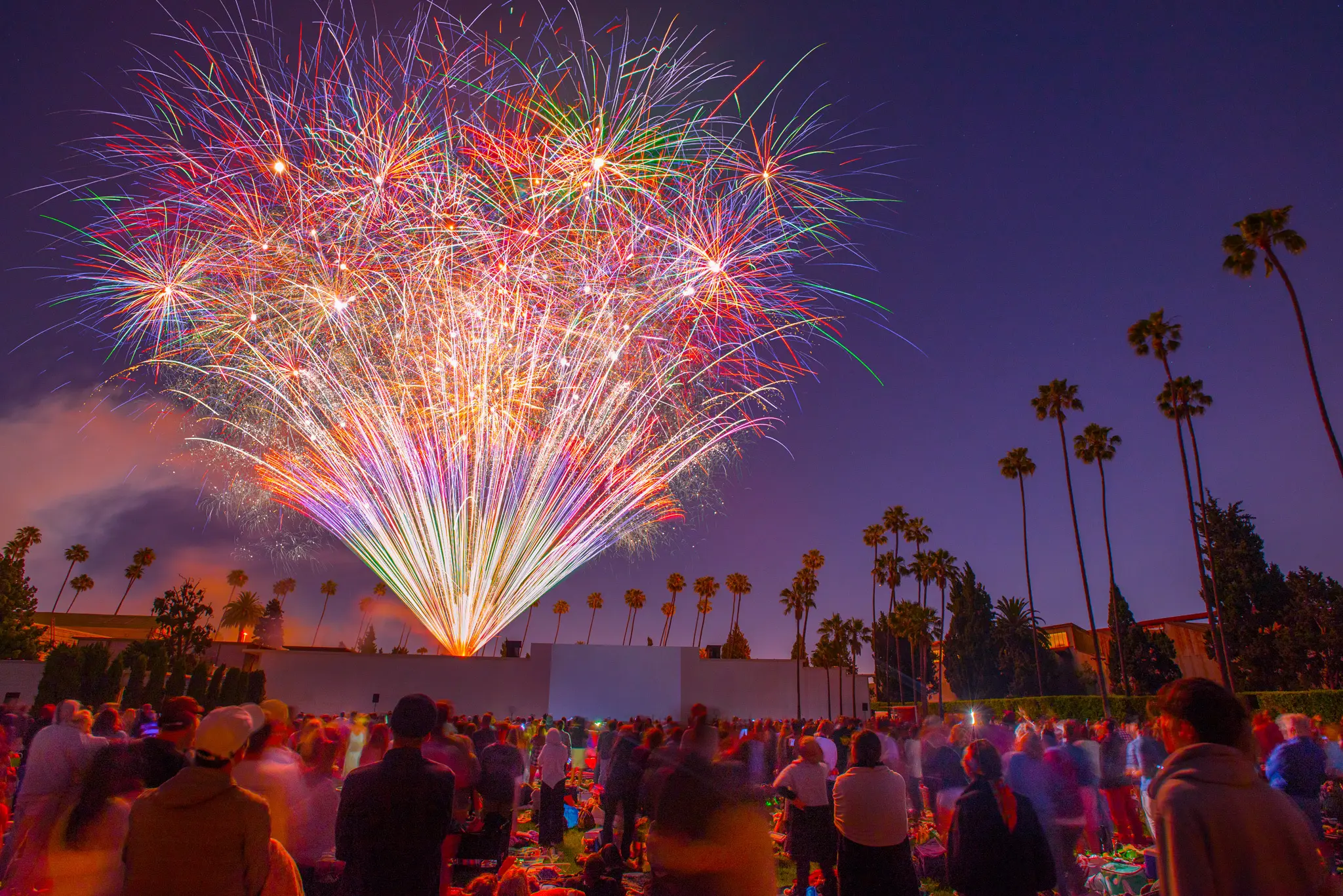 Feriado de 4 de julho em Los Angeles