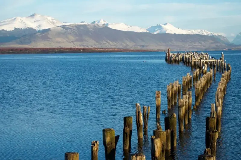 Píer Muelle Histórico em Puerto Natales