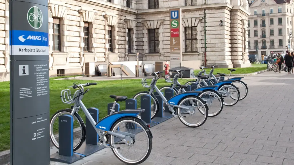 Bicicletas em Munique