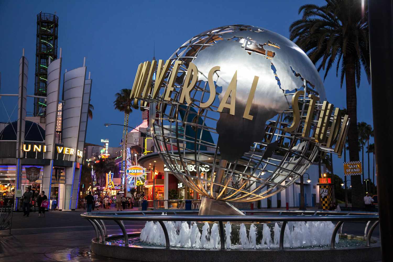 Parque da Universal em Los Angeles