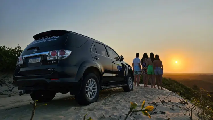 Passeio de 4x4 pelo litoral sul de Natal