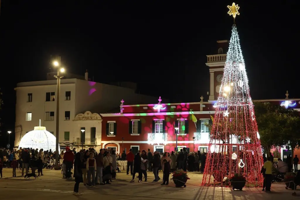 Árvore de Natal em Menorca