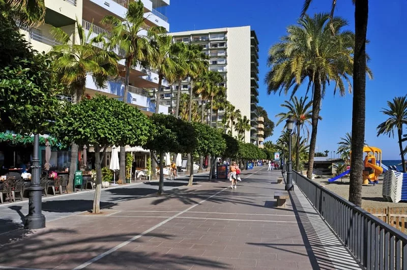 Paseo Marítimo em Marbella