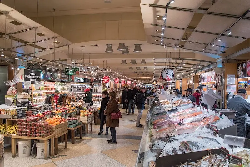 Grand Central Market na Grand Central Terminal em Nova York